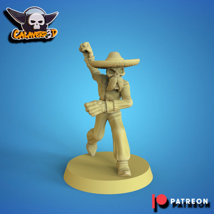Dia de Muertos Team Undead Tomb Kings Fantasy Football Calaverd3D