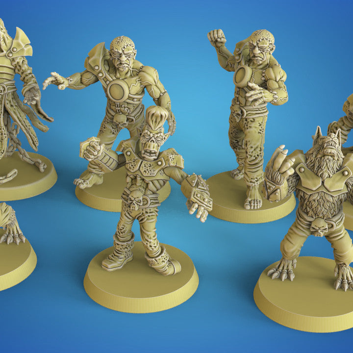 Graveyard Champion Team Undead Shambling Necromantic Fantasy Football Calaverd3D