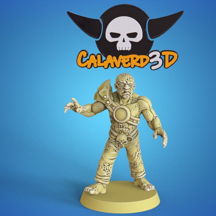 Graveyard Champion Team Undead Shambling Necromantic Fantasy Football Calaverd3D