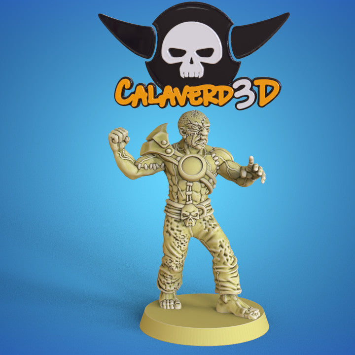 Graveyard Champion Team Undead Shambling Necromantic Fantasy Football Calaverd3D