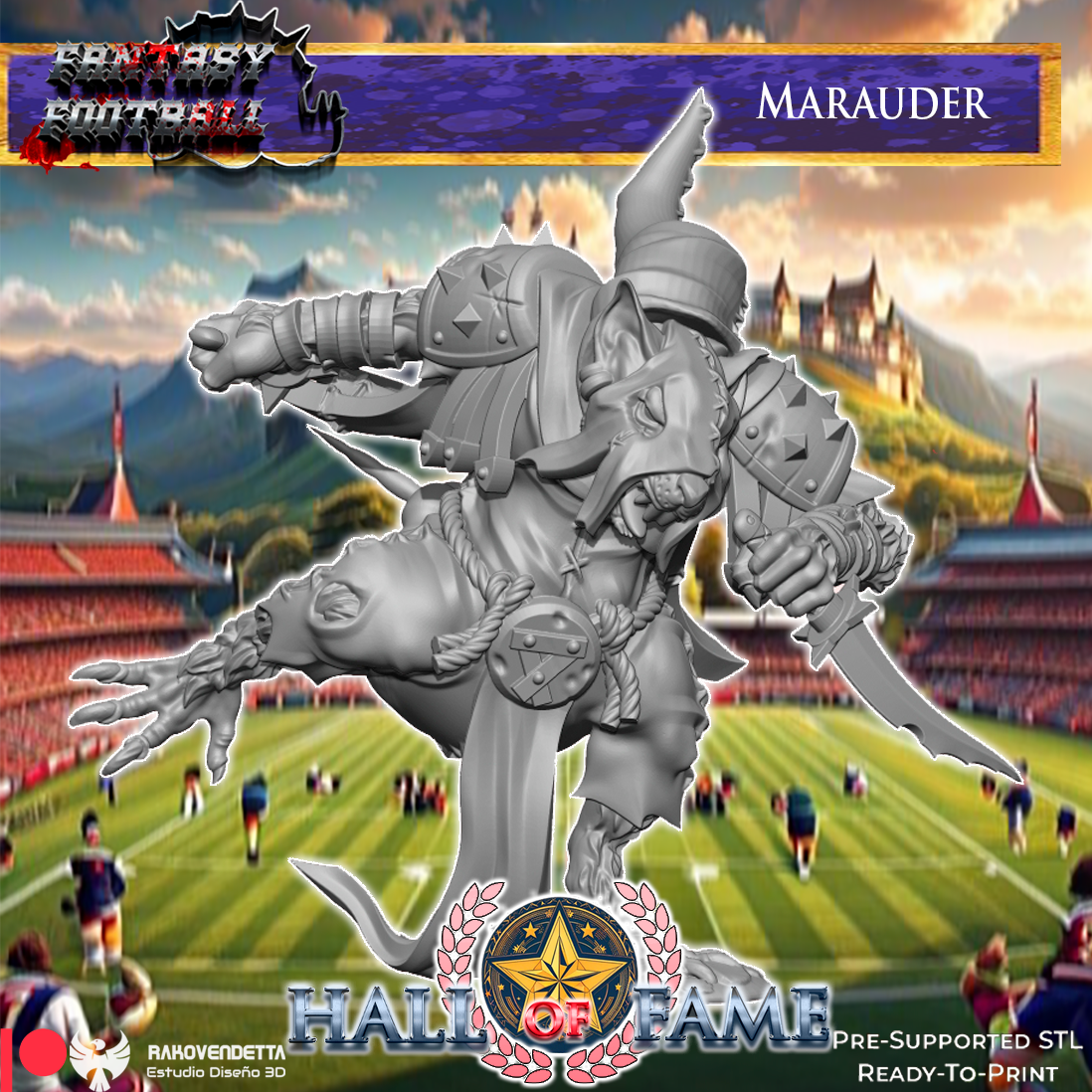 Hall of Fame 6 - Star Players Bundle High Quality Miniatures Rakovendetta