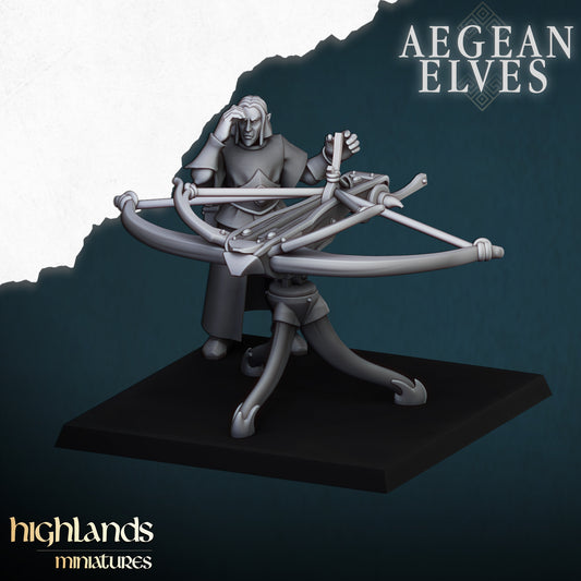 High Elves Balista with Crew - Aegean Heroes - Highlands Miniature