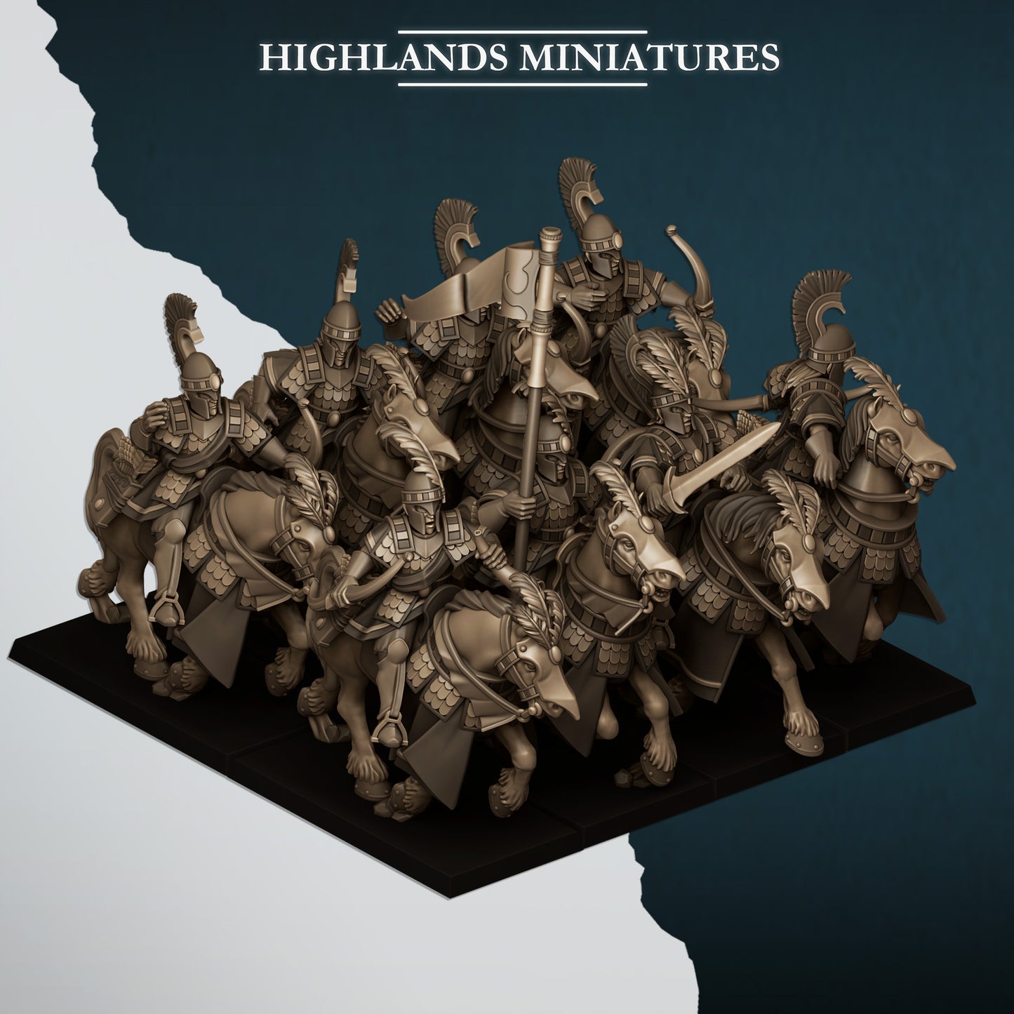 Aegean Elves army High Quality Miniatures Highlands Miniatures