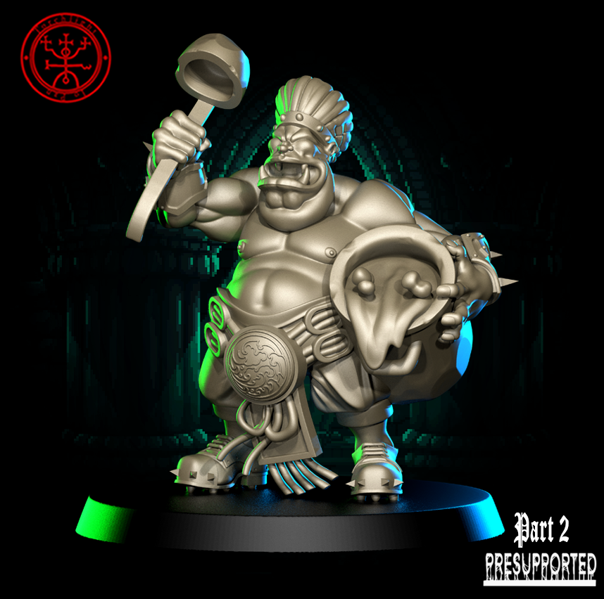 The Tengu Terrors – Ogres – High Quality Miniatures for Fantasy Football Game – Torchlight Models
