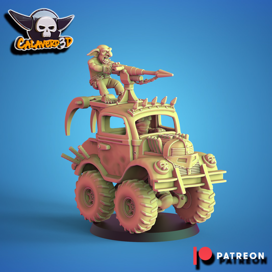 Small Max Goblin Team - 17 High-Quality 3D Print Miniatures| Blood Fantasy Football Bowl | Calaverd3D