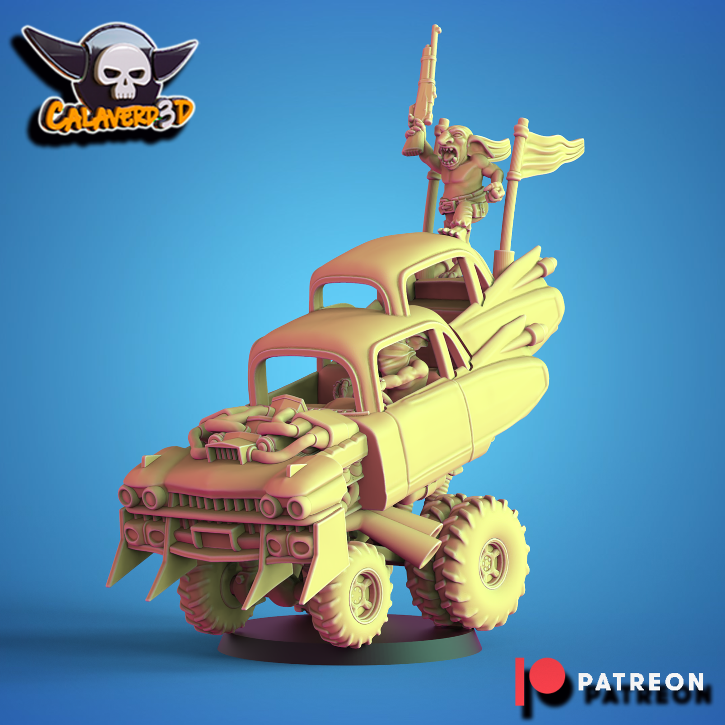 Small Max Goblin Team - 17 High-Quality 3D Print Miniatures| Blood Fantasy Football Bowl | Calaverd3D