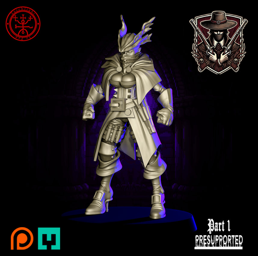 The Unexpected Inquisition Team - 15 High-Quality 3D Print Human Miniatures | Blood Fantasy Football Bowl | Torchlight Models