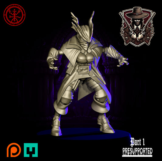 The Unexpected Inquisition Team - 15 High-Quality 3D Print Human Miniatures | Blood Fantasy Football Bowl | Torchlight Models