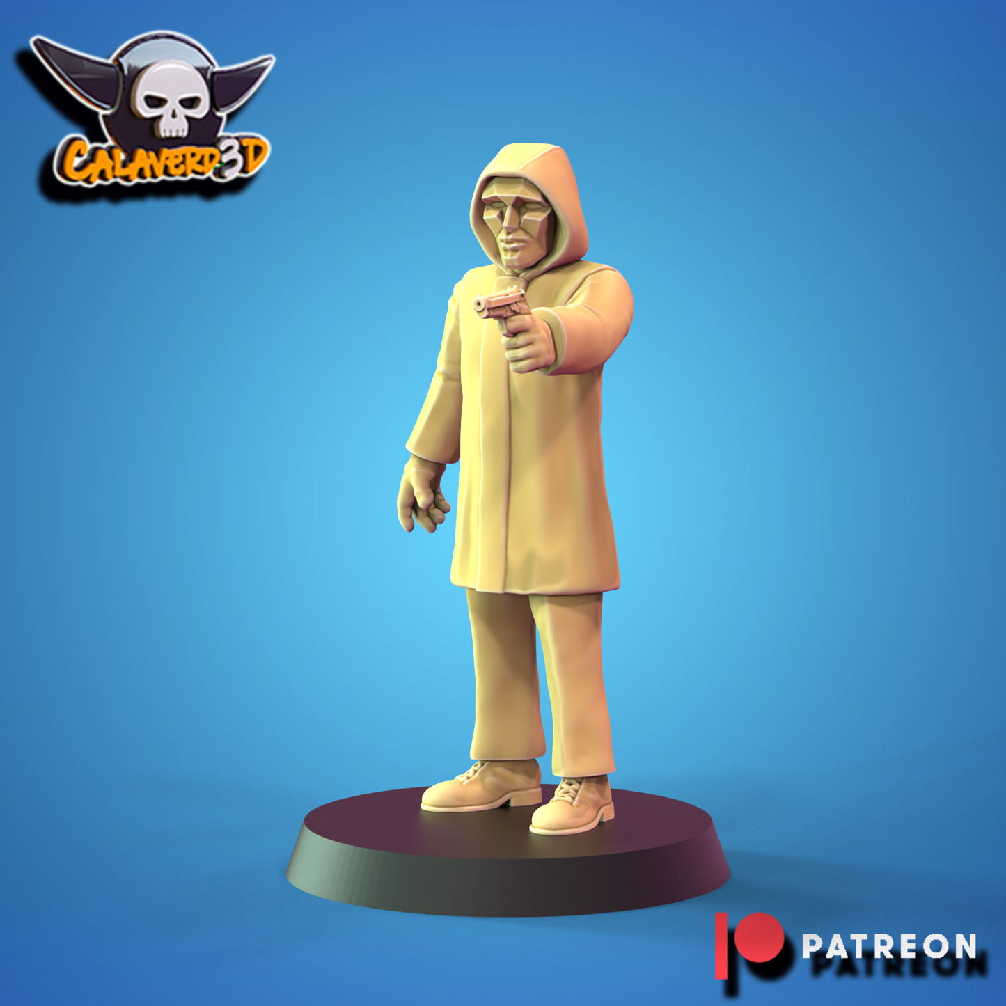 Squid Game Human Fantasy Football Team 16 High Quality Miniatures Calaverd3D