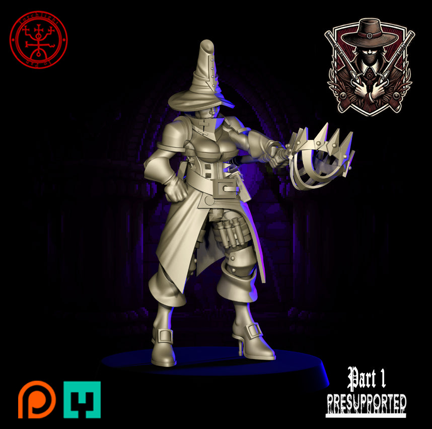The Unexpected Inquisition Team - 15 High-Quality 3D Print Human Miniatures | Blood Fantasy Football Bowl | Torchlight Models