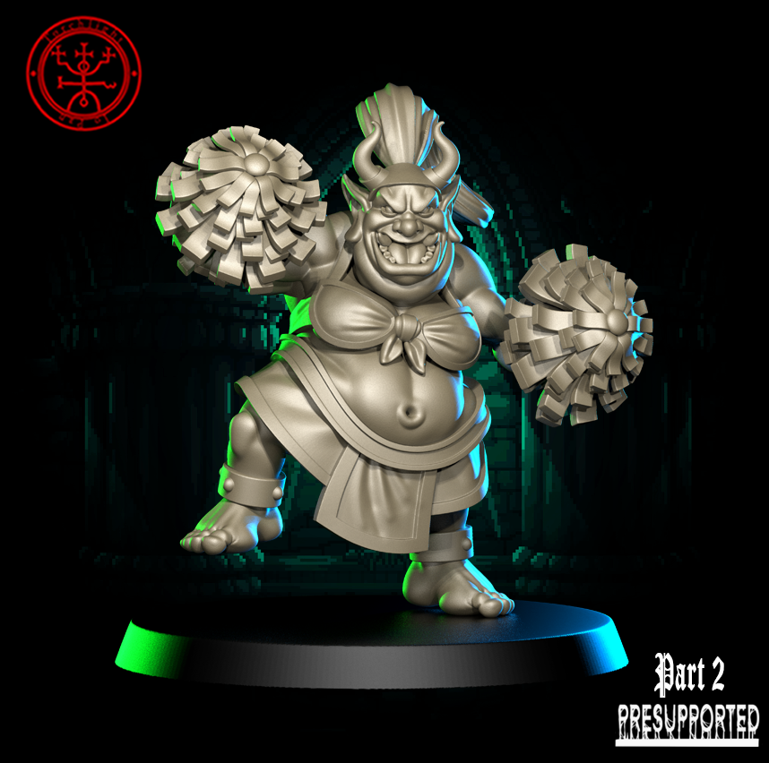 The Tengu Terrors – Ogres – High Quality Miniatures for Fantasy Football Game – Torchlight Models