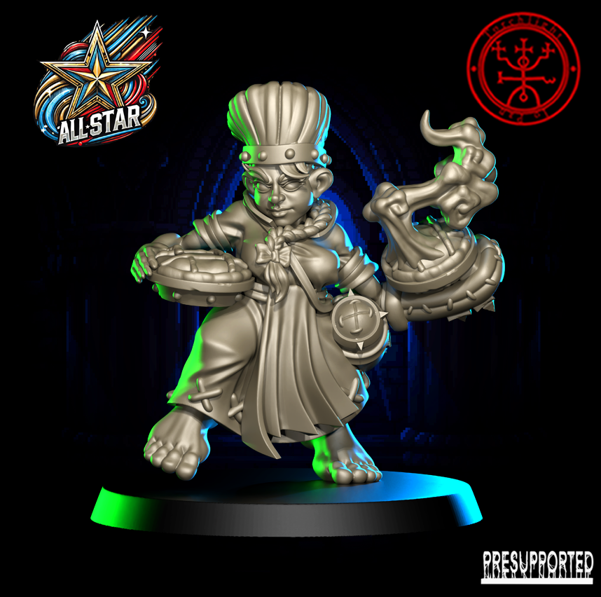 TLM All Star Players - High Quality Miniature for Fantasy Football Miniature Games Torchlight Models