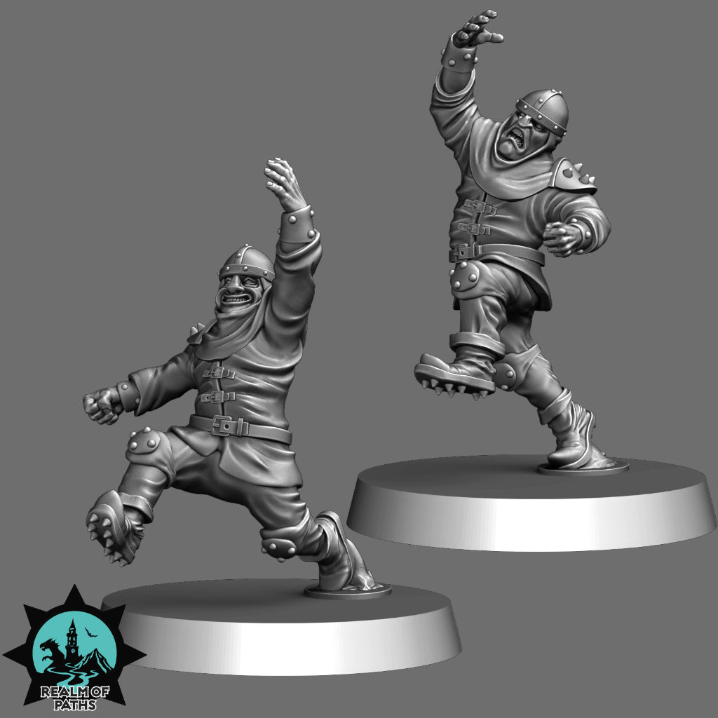 Human Noble Knight – Human Team for Fantasy Football Miniature Game - 24 High Quality Miniatures – Realm of Paths