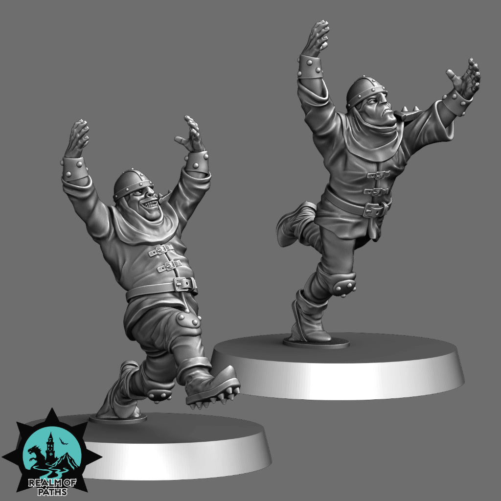 Human Noble Knight – Human Team for Fantasy Football Miniature Game - 24 High Quality Miniatures – Realm of Paths