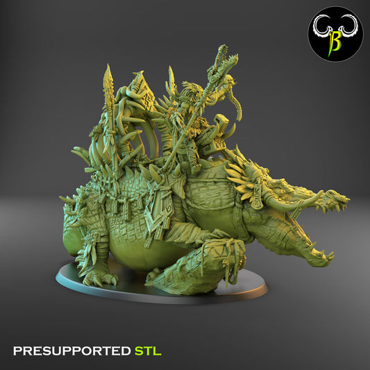 Def Jaws - HEDTAKA TRIBE - Orcs Army - Clay Beast Creations