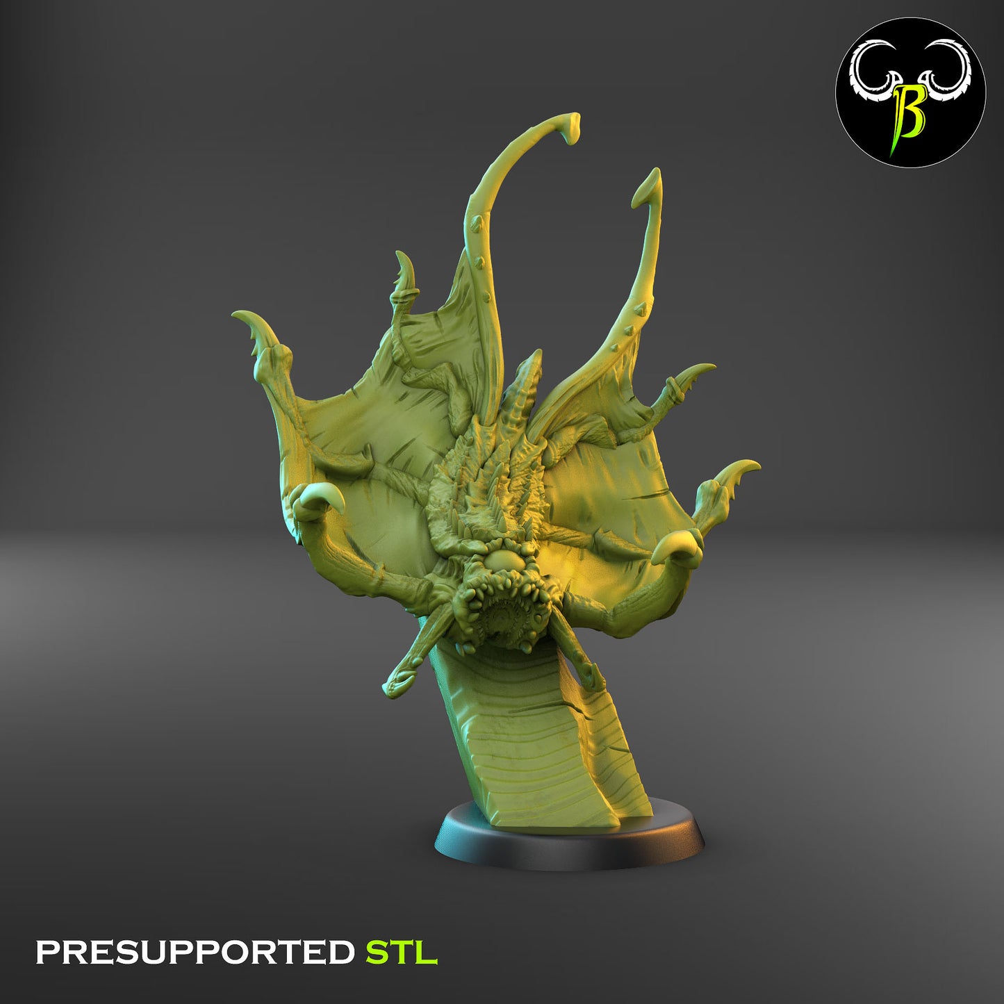 Devil Glider Squad - Dark Legion - Chaos Army - Clay Beast Creations