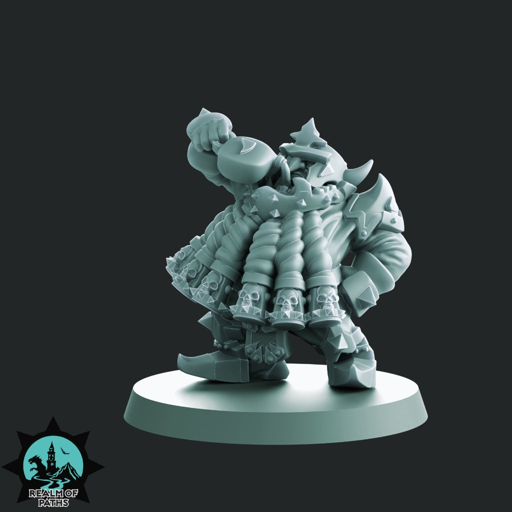 Updated Chaos Dwarf Team Fantasy Football Bowl Realm of paths - TheMajorLab