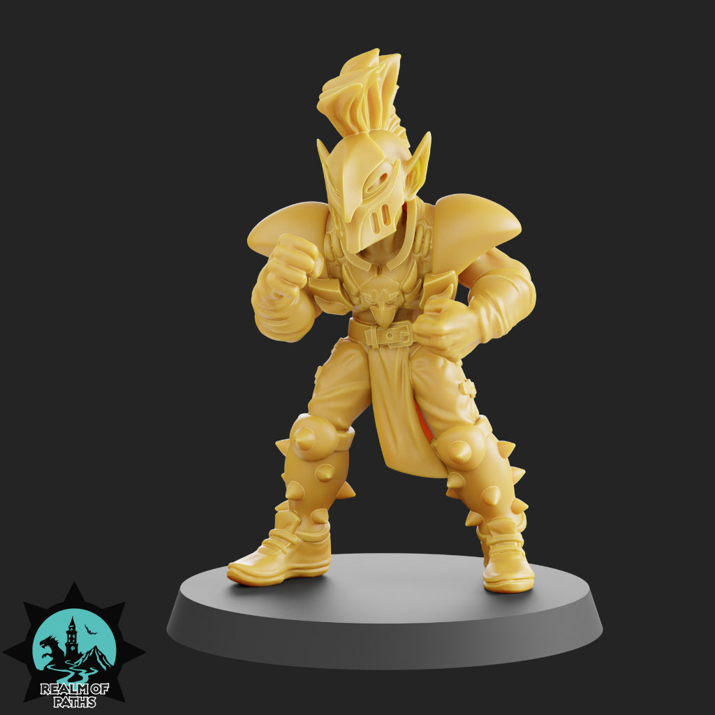 The Birds Team - 15 High-Quality 3D Print High Elf Miniatures | Blood Fantasy Football Bowl | Realm of Paths
