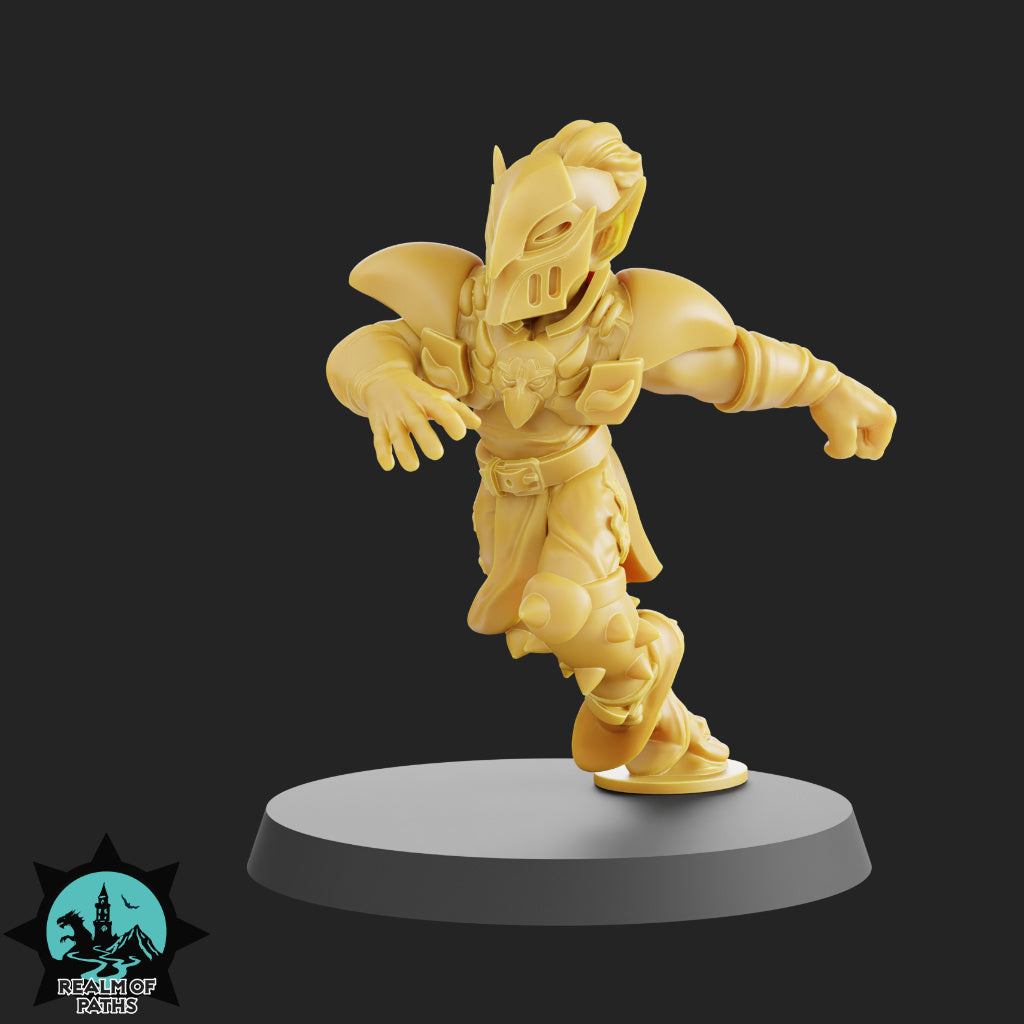 The Birds Team - 15 High-Quality 3D Print High Elf Miniatures | Blood Fantasy Football Bowl | Realm of Paths