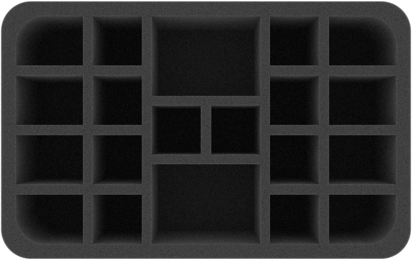 Feldherr Half-Size Case 90 for Blood Bowl - 20 Miniatures