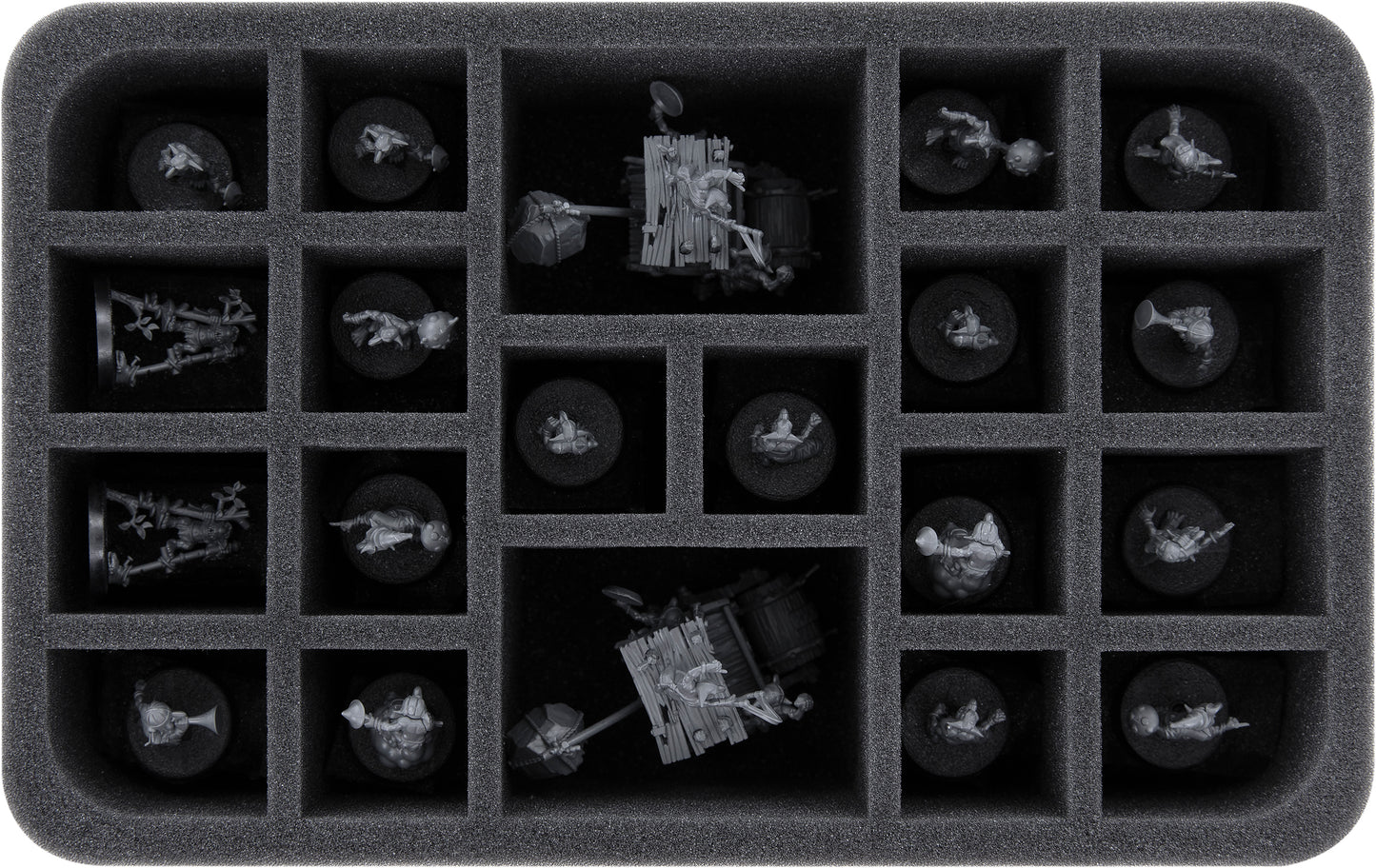 Feldherr Half-Size Case 90 for Blood Bowl - 20 Miniatures