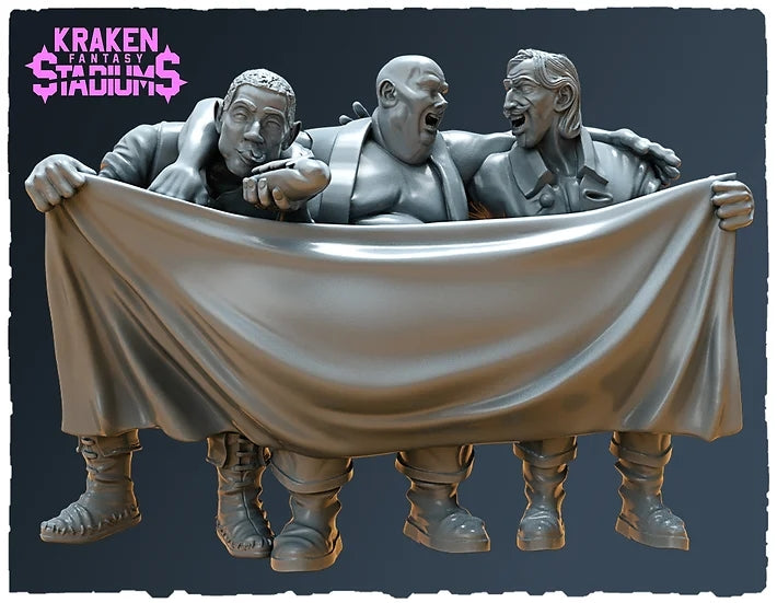 Kraken Stadium Fans Pack Human - Kraken 3D Studio