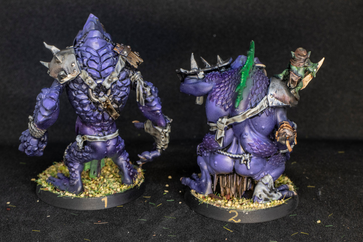 Painted Snottingham + Feldher Bag - Snotlings Team for Fantasy Football- Brutefun Miniautures