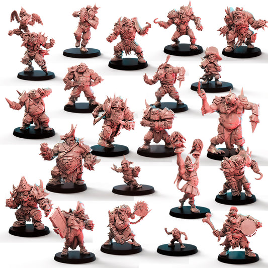 Storm Coast Marauders Blood Fantasy football bowl Orc Team Big Child Creatives - TheMajorLab