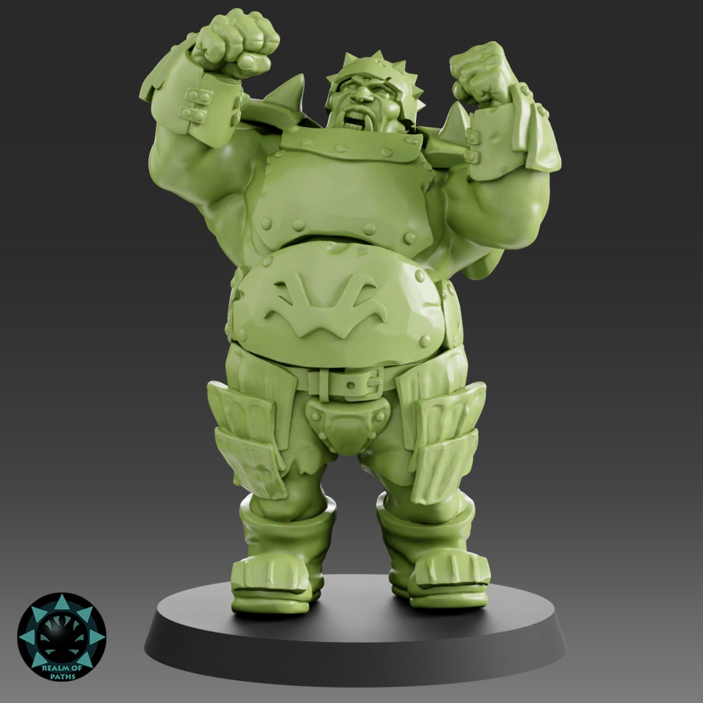 Ogre Team The Iron Plate Fantasy Football Team Blood Bowl Realm of paths