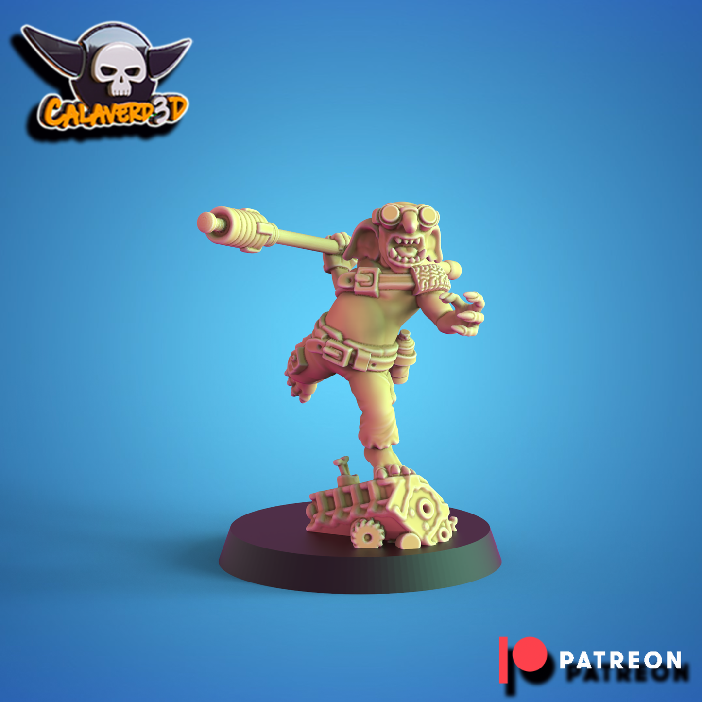 Small Max Goblin Team - 17 High-Quality 3D Print Miniatures| Blood Fantasy Football Bowl | Calaverd3D