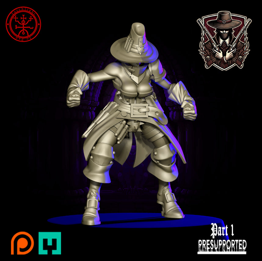 The Unexpected Inquisition Team - 15 High-Quality 3D Print Human Miniatures | Blood Fantasy Football Bowl | Torchlight Models