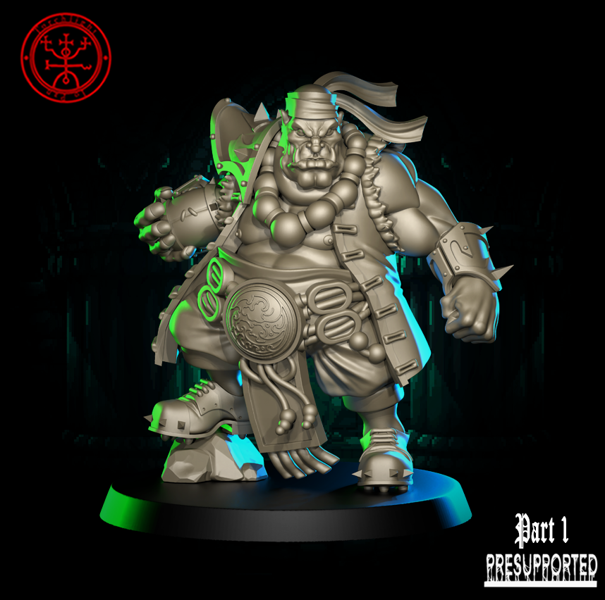 The Tengu Terrors – Ogres – High Quality Miniatures for Fantasy Football Game – Torchlight Models