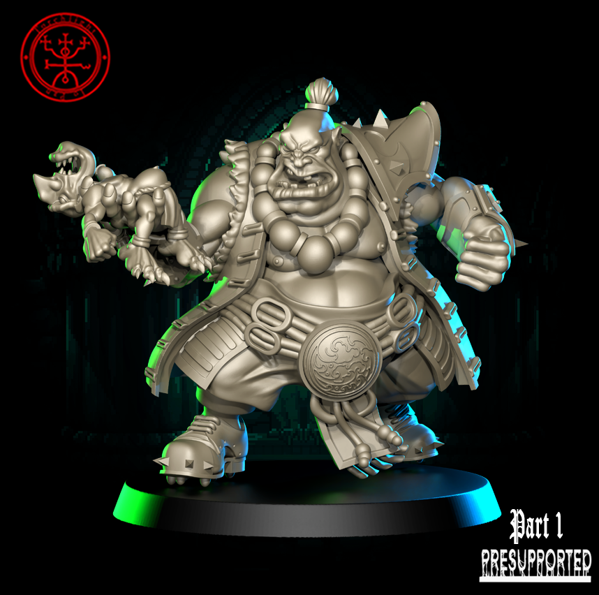 The Tengu Terrors – Ogres – High Quality Miniatures for Fantasy Football Game – Torchlight Models