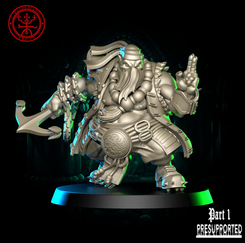 The Tengu Terrors – Ogres – High Quality Miniatures for Fantasy Football Game – Torchlight Models