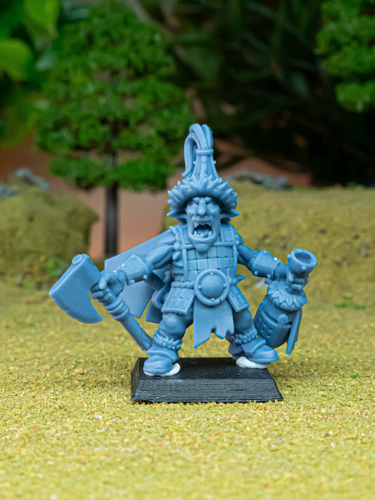 Steppe Goblin Hero - Goblin Army - Highlands Miniatures