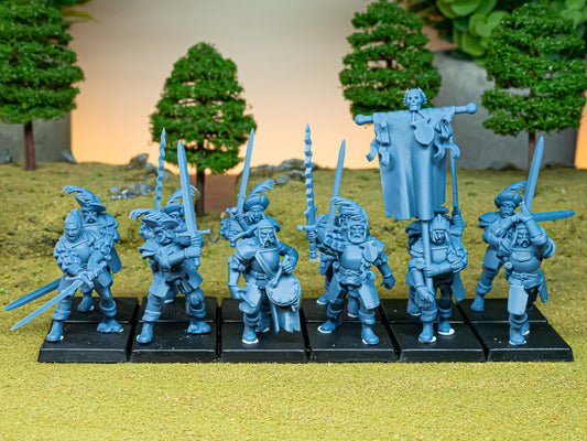 Sunland Landsknechts - Human Army - Highlands Miniatures