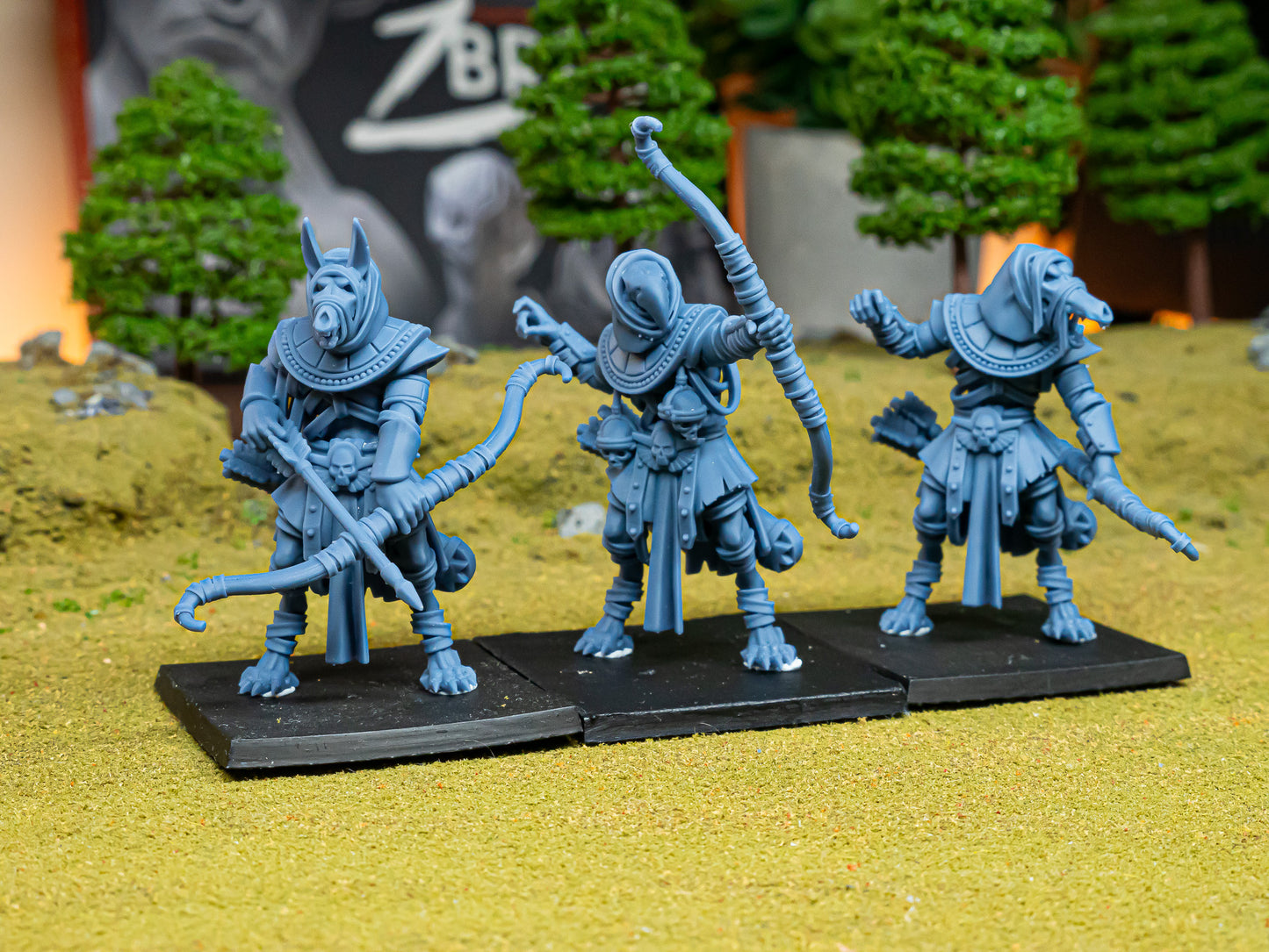 Tomb Kings Anubis Guard- Eternal Dynasties - Highlands Miniatures