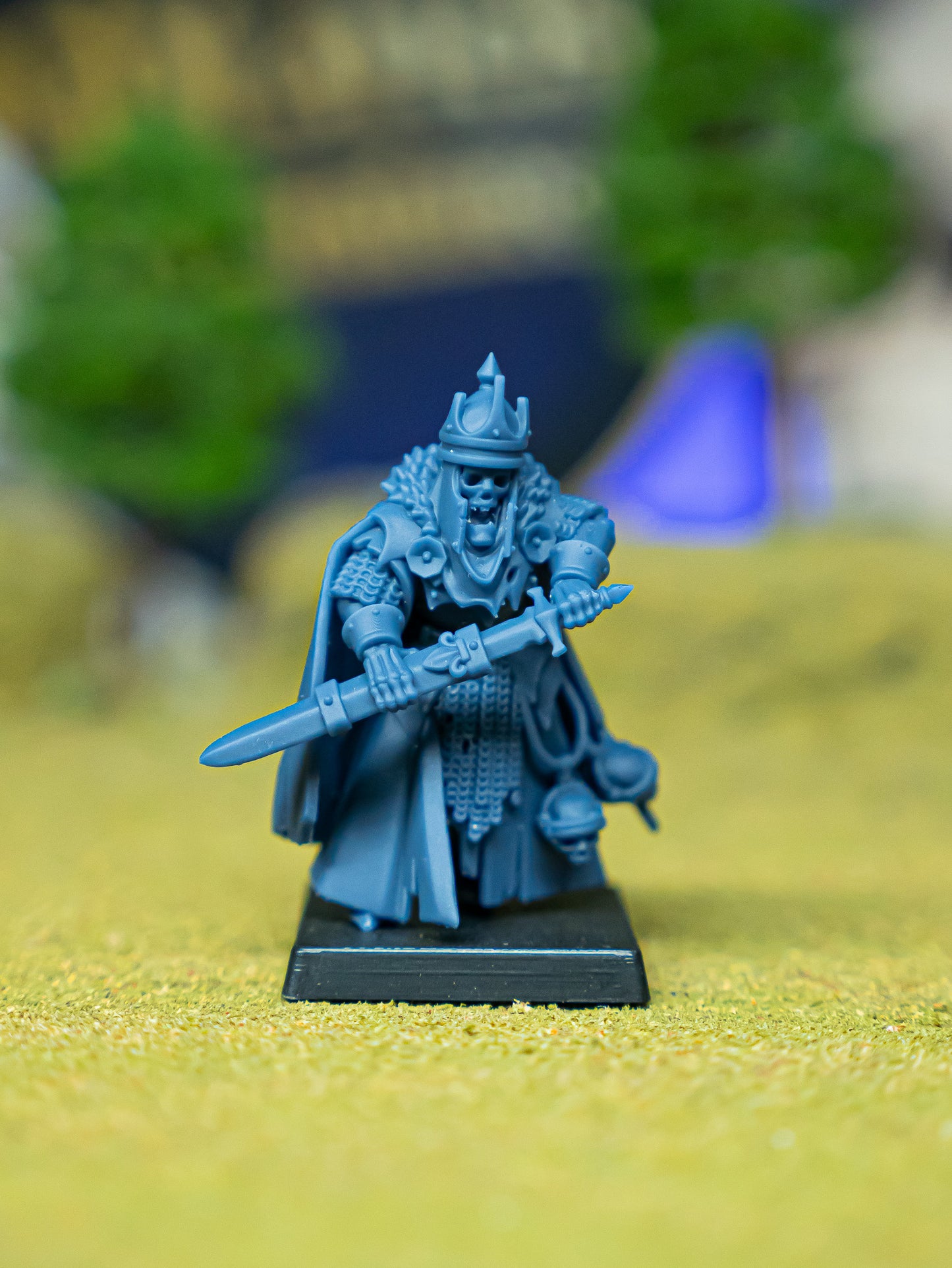 Transilvanya Skeletal Lord on Foot - Undead Army - Highlands Miniatures