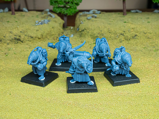 Ratmen Poison Porters - Ratmen Army - Sewer Vermin - Highlands Miniatures