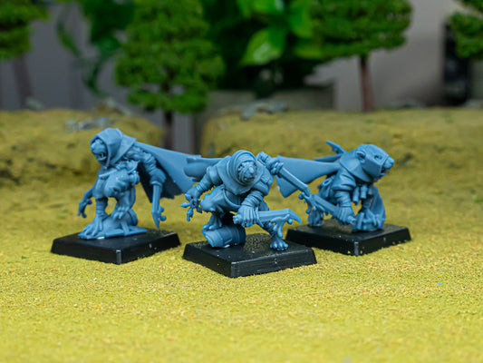 Ratmen Assassins - Ratmen Army - Sewer Vermin - Highlands Miniatures