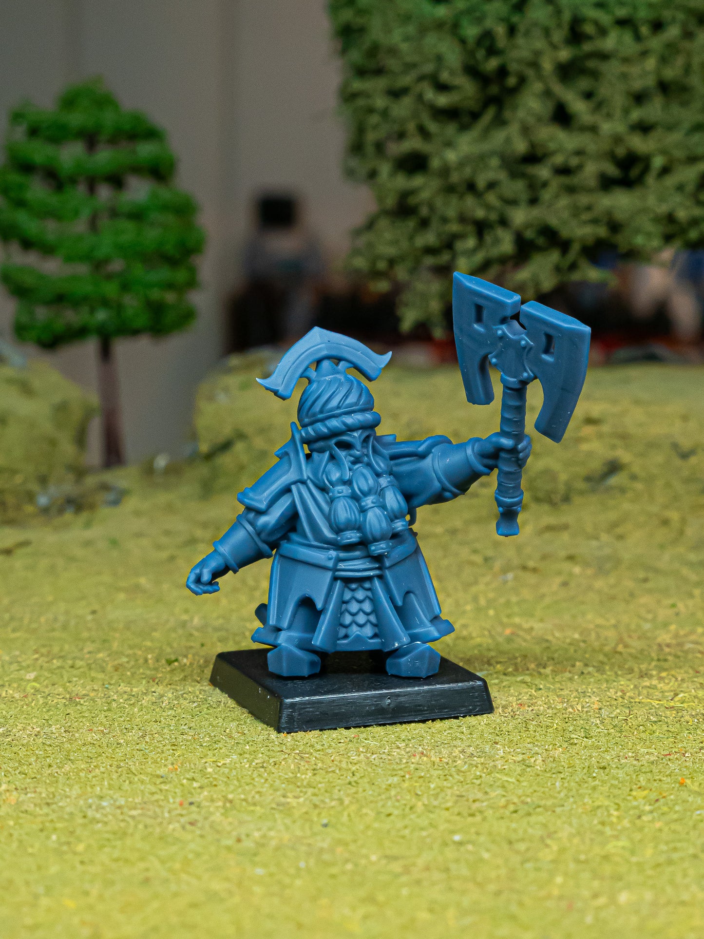 Dwarf Commander - Chaos Dwarves - Cult of Marduk - Highlands Miniatures