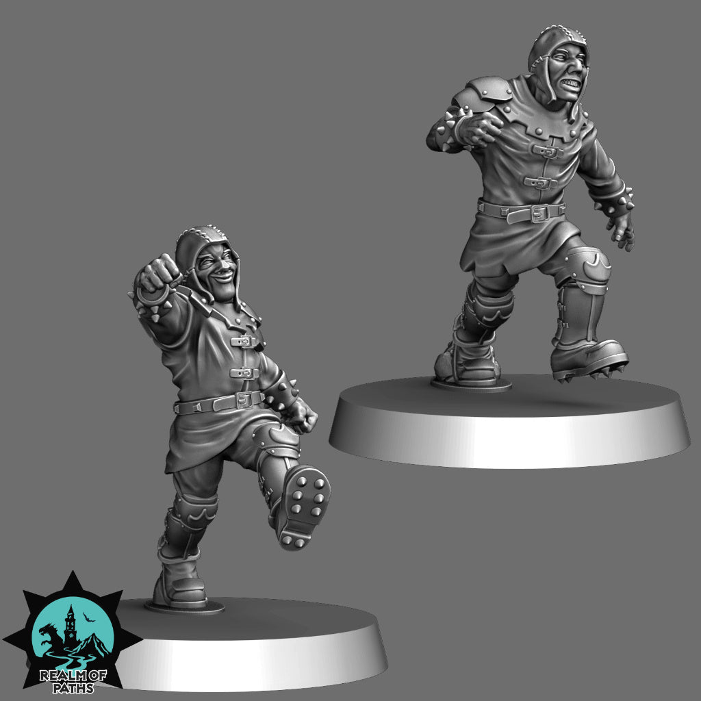 Human Noble Knight – Human Team for Fantasy Football Miniature Game - 24 High Quality Miniatures – Realm of Paths
