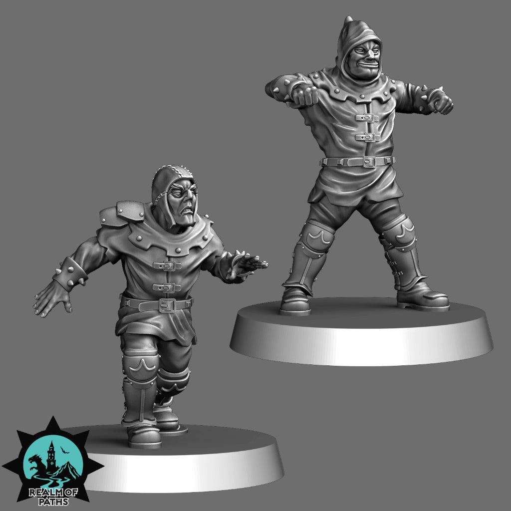 Human Noble Knight – Human Team for Fantasy Football Miniature Game - 24 High Quality Miniatures – Realm of Paths