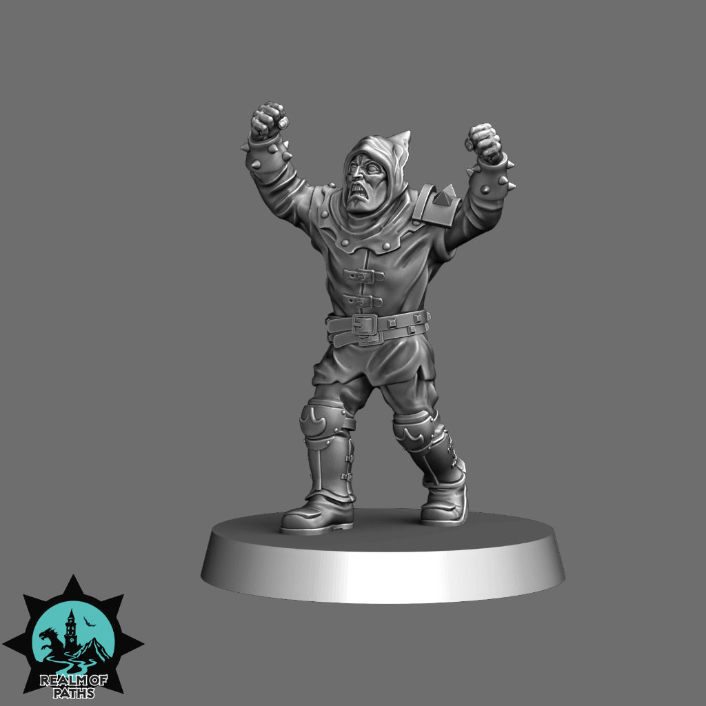 Human Noble Knight – Human Team for Fantasy Football Miniature Game - 24 High Quality Miniatures – Realm of Paths