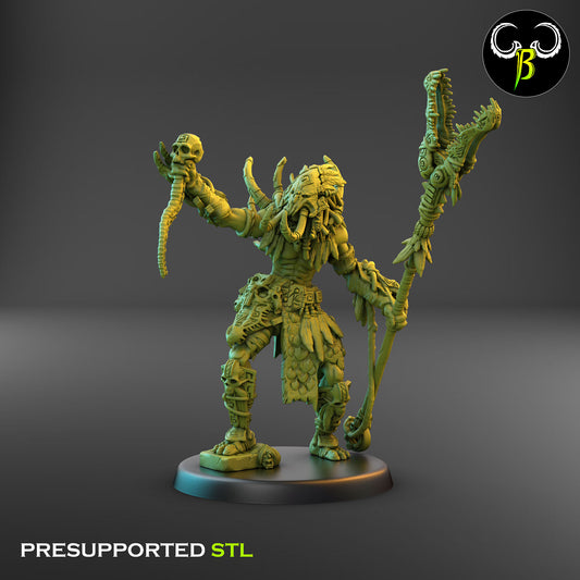 Preda'troll - HEDTAKA TRIBE - Orcs Army - Clay Beast Creations