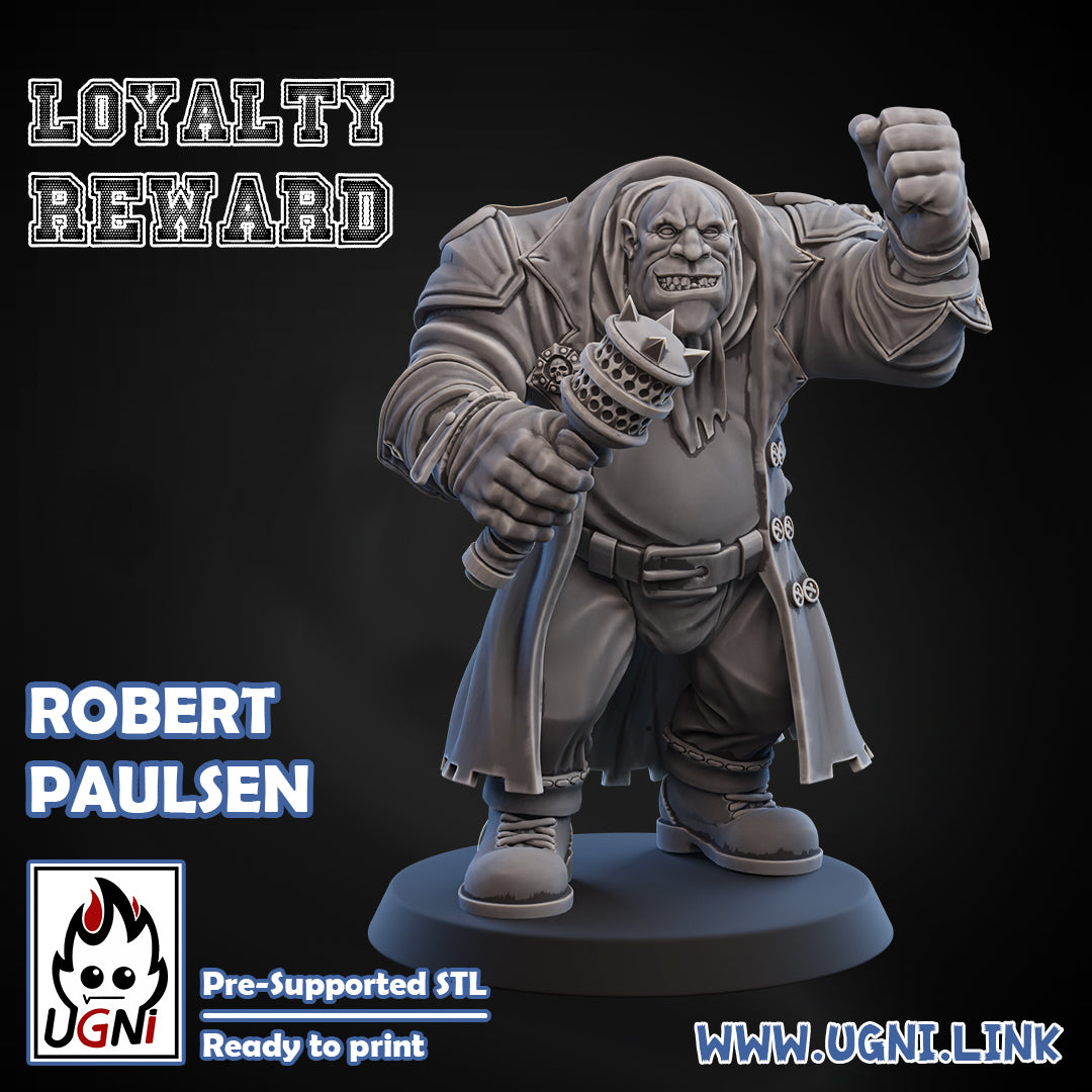 Rober & Jim Star Player for Fantasy Football Miniature games Ugni miniatures