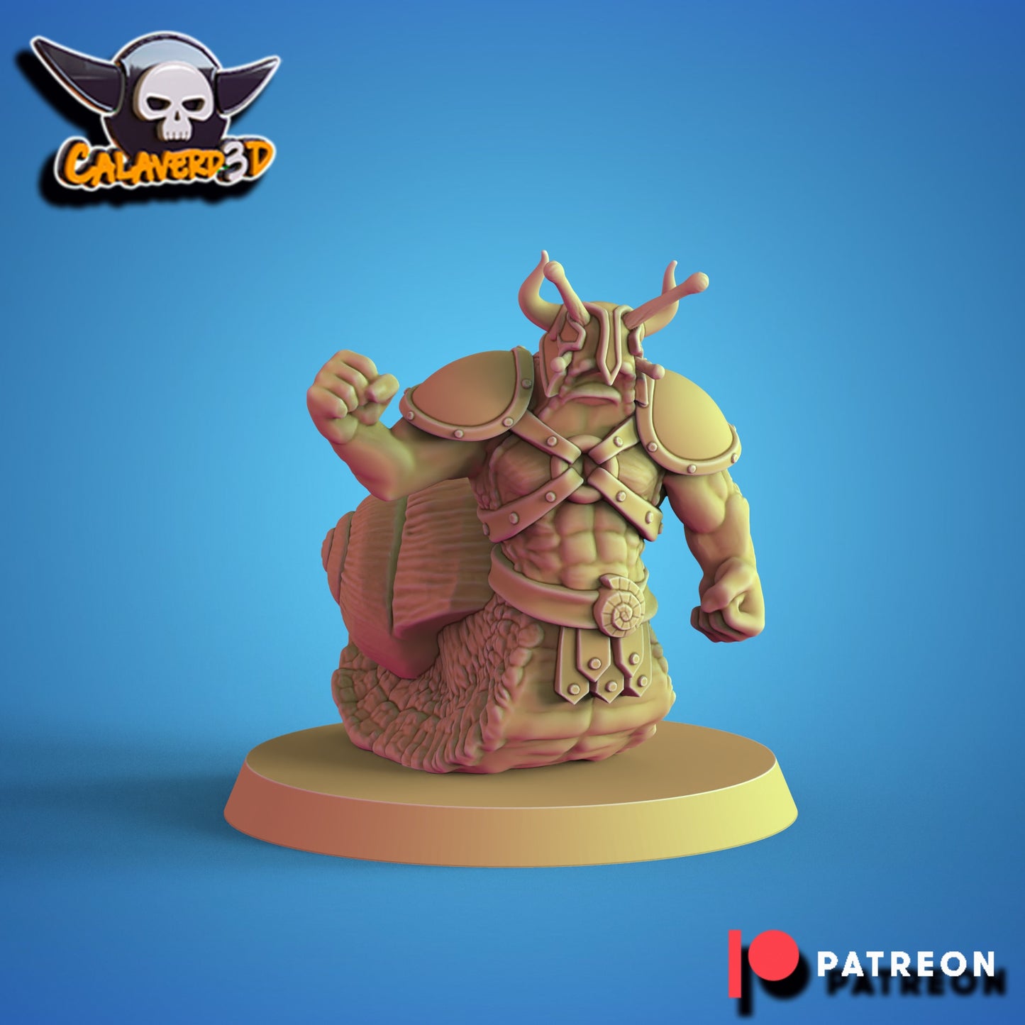 Battle Snails – 16 Miniatures High Quality Resin Blood Fantasy Football Bowl Dwarves Team – Calaverd3D