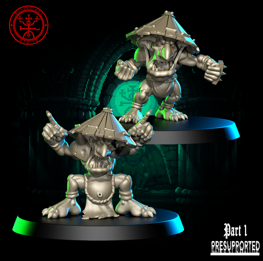 The Tengu Terrors – Ogres – High Quality Miniatures for Fantasy Football Game – Torchlight Models