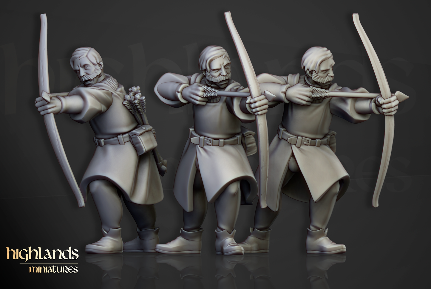 Sunland Empire Infantry by Highlands Miniatures | Resin Human Soldiers for Fantasy Battles & Tabletop Wargames