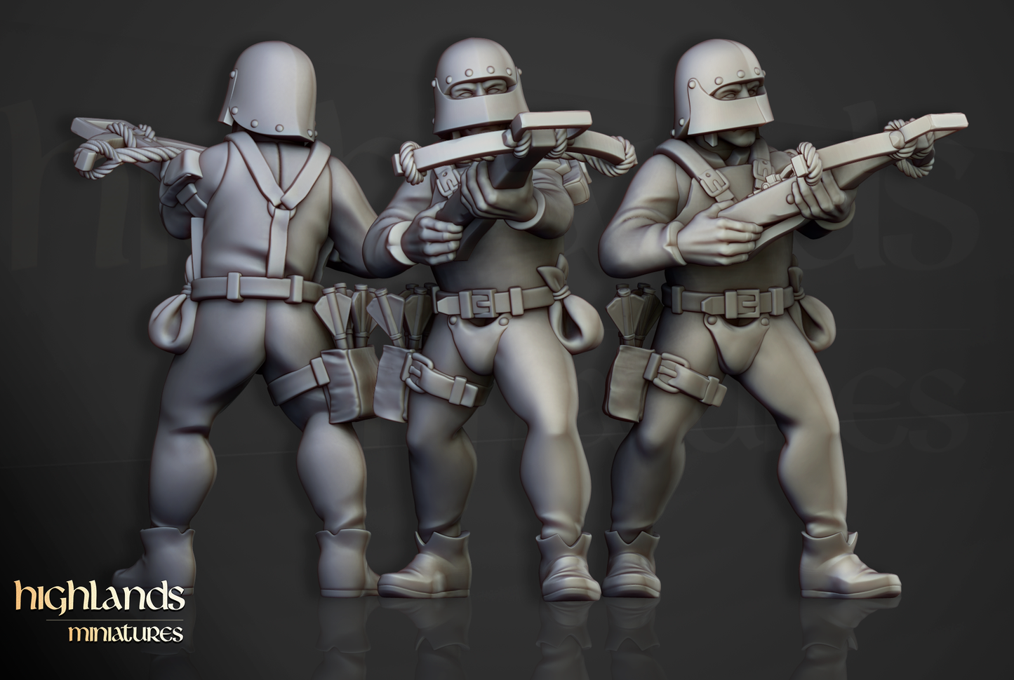 Sunland Empire Infantry by Highlands Miniatures | Resin Human Soldiers for Fantasy Battles & Tabletop Wargames